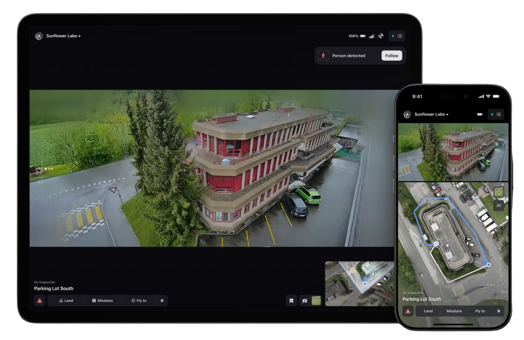 Sunflower Labs Cloud Software Interface for AI Object Monitoring